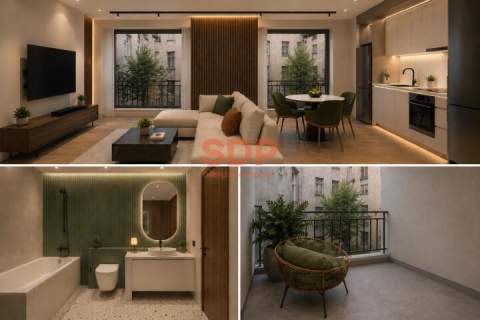 Apartament typu studio z balkonem na Starym Mieście