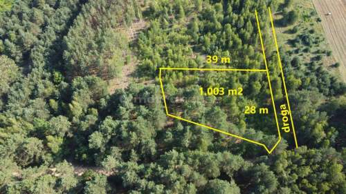 Działka budowlana na sprzedaż, 1003 m2, Dalekie