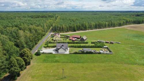 Działka z widokiem na las, 1810m2 w Kadzidle