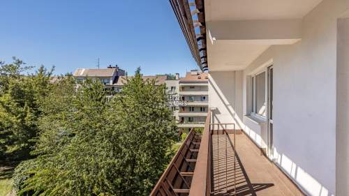 Lea - duży balkon - zieleń - piwnica