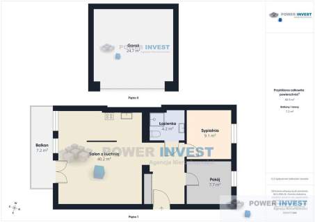 3 pokoje 62 m balkon Wieniawa Leszno
