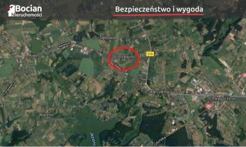 Słoneczna, uzbrojona działka Dobry dojazd