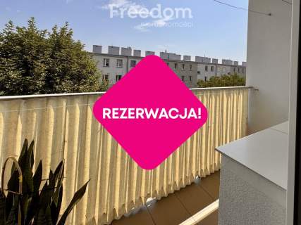 Na sprzedaż mieszkanie 2-pokojowe z balkonem