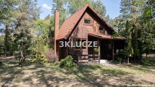 Działka 2100 m2 z domkiem letniskowym, Uciekajka