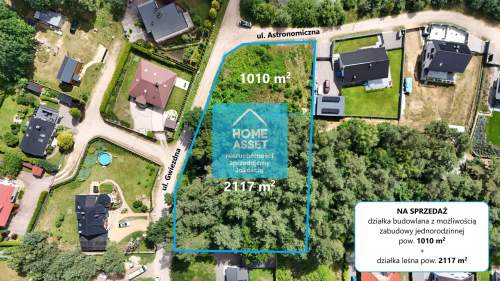 Gościcino Działka budowlana z lasem 3127m2