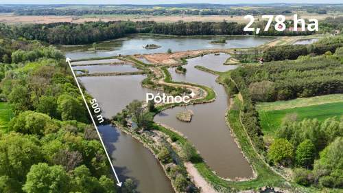 Staw rybny 2,74 ha   Małochwiej Duży