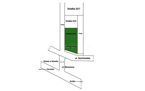 Atrakcyjna działka budowlana 960 mkw
