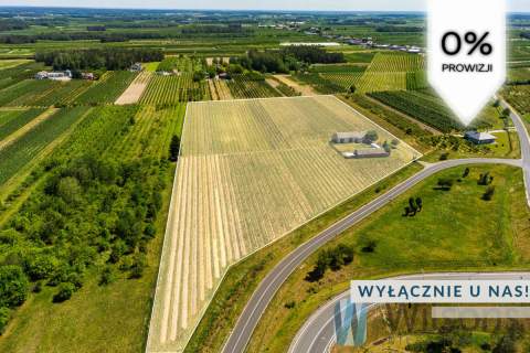 Grunt pod hale/magazyny - 5,65 ha przy S7