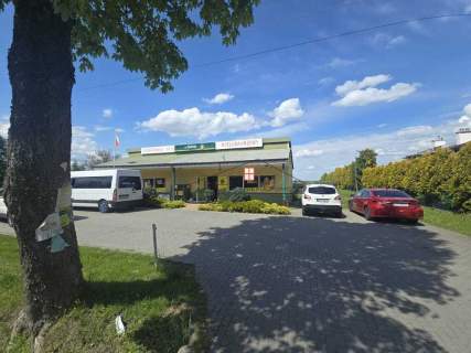 Obiekt usługowy 79 m z dużym parkingiem Orły