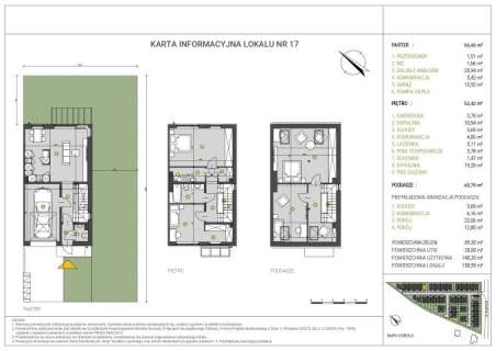 Szamocin, Las , Segment , 5 pok. , 140 m2, garaż .