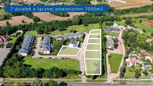 Działki 7000 m2 -7 szt Zielony Zakątek -Hit