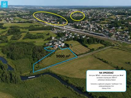 Wyjątkowa posiadłość 9000 m , Dom 197 m , Somonino