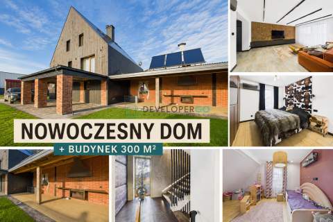 Dom z halą 300 m Biznes i dom