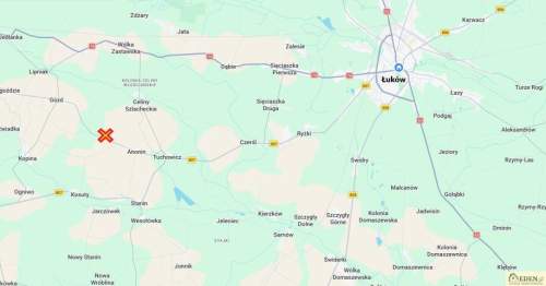 Sprzedam działke 1,08 Ha w Anoninie pod Tuchowiczem