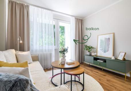 3 POKOJE wysoki standard BALKON tramwaj