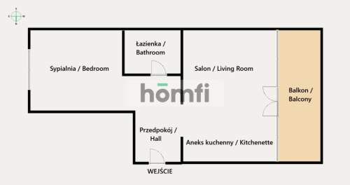 2 pokoje 50 m2 - Dębniki - Bulwary Wiślane