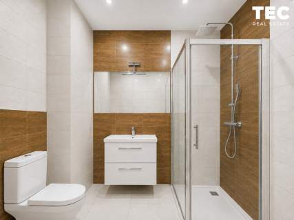 Francuska Park z miejscem duży balkon
