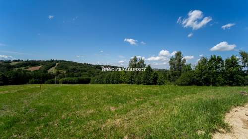 6 arów budowlanej, piękna panorama, Mogilany