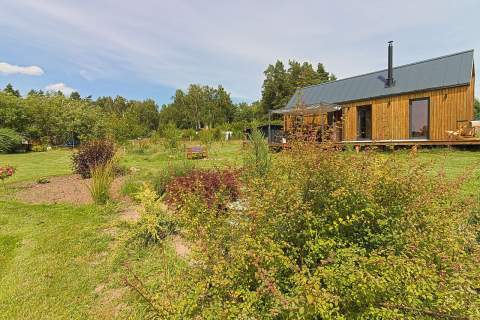 Dwa domki nad jeziorem, sauna, bania, basen, staw