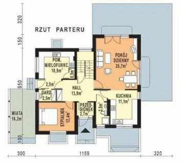 Dom wolnostojący 172 m2 Brzoskwinia, gm. Zabierzów