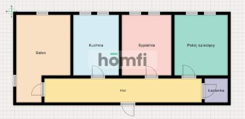 3 pokoje Łódź Centrum Piotrkowska balkon 65 m