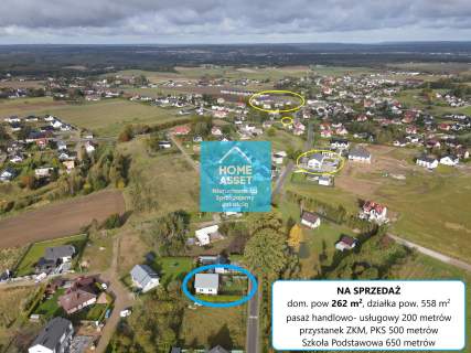 Dom z garażem i poddaszem Gowino -duży potencjał