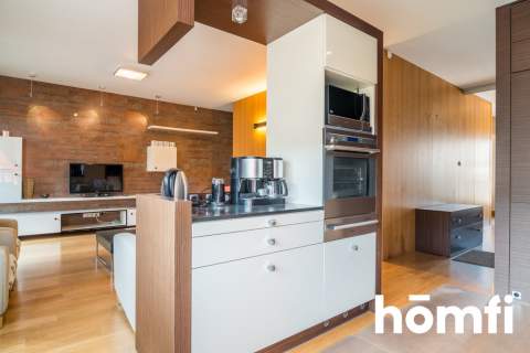 3-pokojowy apartament wykończony drewnem