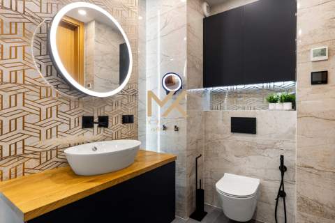 Apartament premium Olimpia Port widok na Odrę