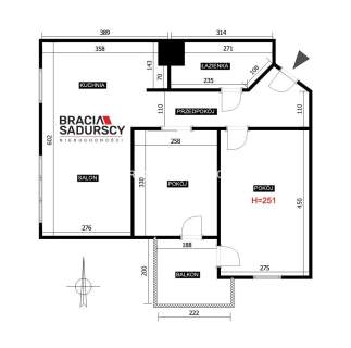 M 50M2 / 3 POKOJE / BALKON / GARAŻ / ZIELONO