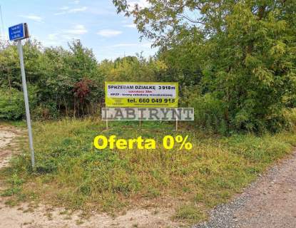Parkitka, Krynicka, 3918m2, szerokość 30m