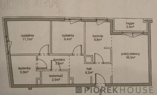 3-pokojowe mieszkanie na Ochocie
