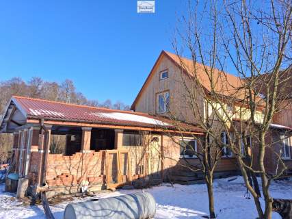 Dom i budynki , 6,5 ha gruntów , gmina Gnojno , pow. Buski ,...