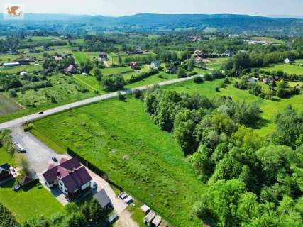 Duża działka przy trasie na Nowy Sącz - potencjał inwestycyjny