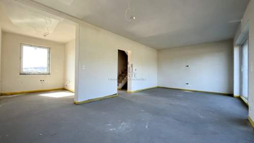 Nowoczesny dom 94,7 m , Solec, widok na las