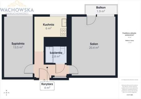 Mieszkanie 2 pokojowe - Sulechów, Okrężna