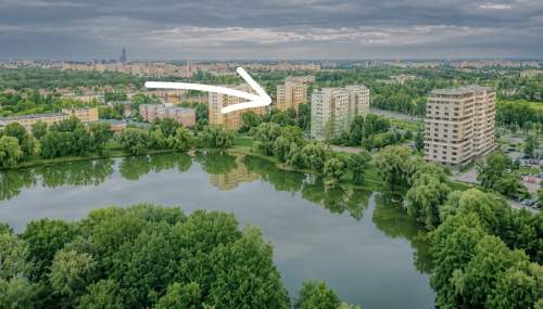 Mieszkanie z potencjałem nad Stawem i zielenią.