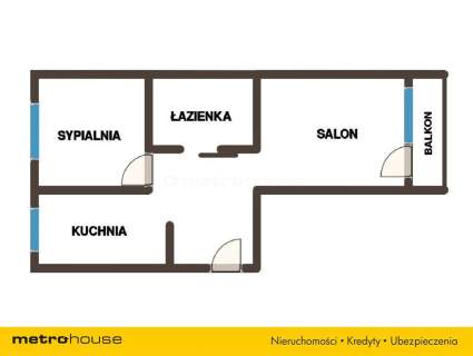 50 m Balkon - Po remoncie - Reymonta