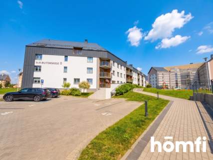 Nowoczesne 2 pokoje mieszkanie z dużym balkonem