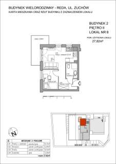 Winda w budynku - 2 pokoje widok na las