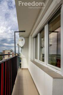 3 pokoje centrum Ełku widok na jezioro