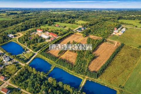 Libidza, 1,63ha, przy stawach, w całości budowlana