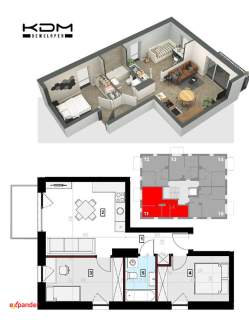 Apartament na zamkniętym osiedlu. Gotowy do odbioru 