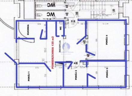 Wilanów lokal biurowo-usługowy 135m2 do wynajęcia