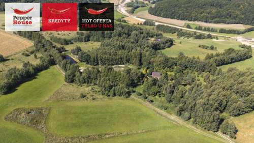 Siedlisko z prywatnym stawem Rybaki Kaszuby