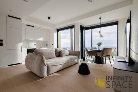Apartament na 27 p. z widokiem Klima Garaż