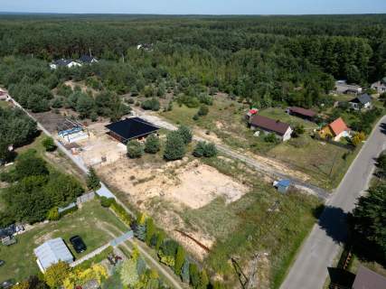 Działka z projektem fundament 1500m2 Wymysłów