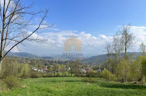 Działka 1370m2 w górach z piękną panoramą gór