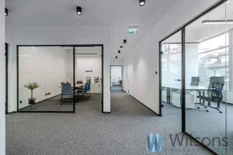 Umeblowane biuro Mokotów 130m2