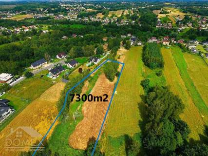 Działka 7300 m Mszana 5 minut A1- Zapraszam