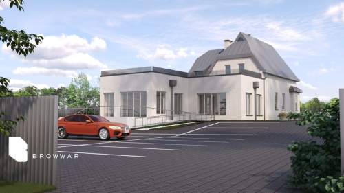 Budynek 410m2 Handlowo-usługowy z funkcją biurową